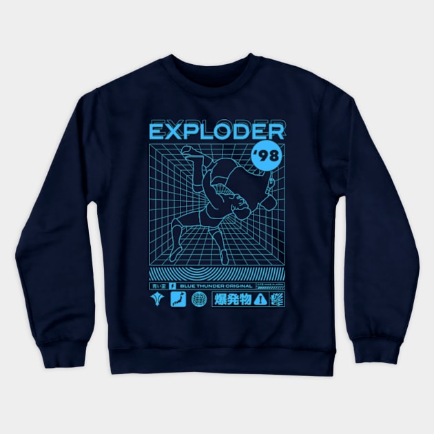 Exploder 98 Crewneck Sweatshirt by deadright